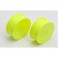 DISC.. B44 FRONT WHEEL 2.2" YELLOW (10mm HEX)