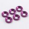 M4 SHIM WASHERS (6) PURPLE