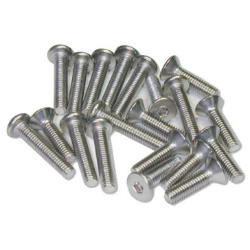 DISC.. Stainless Screw Flat Head 3x15mm (10pcs)