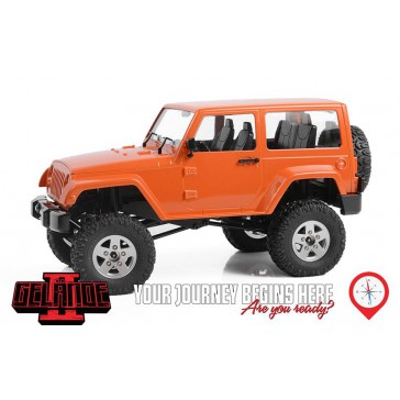 1/18 Gelande II RTR w/ Black Rock Body Set (Orange)