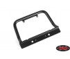 Steel Push Bar Front Bumper W/ Clear Flood Lights