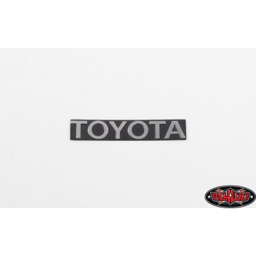 Front Steel Toyota Grille Decal