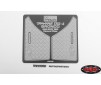 Rear Quarter Diamond Plates for Traxxas TRX-4 79Bronco