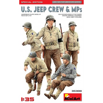 U.S. Jeep Crew & MPs Sp. Ed. 1/35