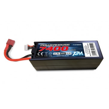 Accu 4S 15.2V 100C HV 7400 mAh