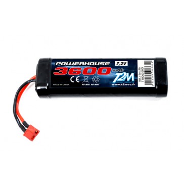 Accu Ni-MH 3600 mAH 7.2V Dean