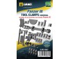 1/35 PANZER III TOOL CLAMPS UNIVERSAL