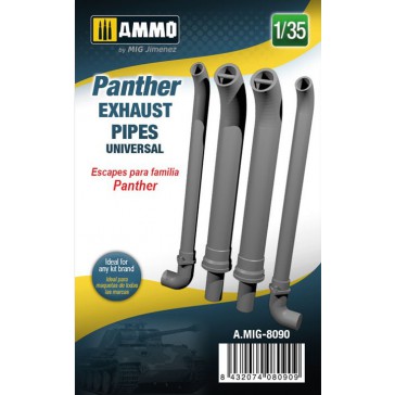 1/35 PANTHER EXHAUSTS PIPES UNIVERSAL