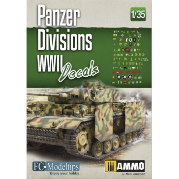 1/35 PANZER DIVISIONS WWII DECALS