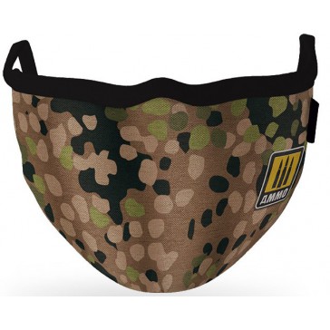 AMMO FACE MASK ERBSENMUSTER ADULTS 28-14 CM