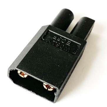 "One piece" Adaptator XT90 device (M) to EC5 battery (F)