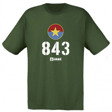 AMMO 843 VIETNAMESE T-54  T-SHIRT S