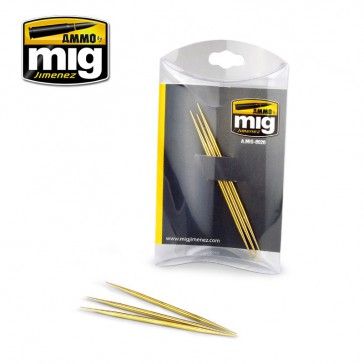 3 BRASS TOOTHPICKS
