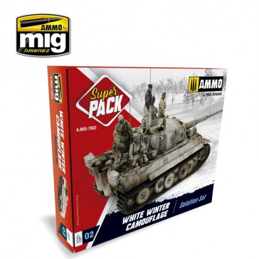 SUPER PACK WHITE WINTER CAMOUFLAGE SET