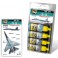 SU-35 FLANKER-E COLORS 4 JARS 17 ML