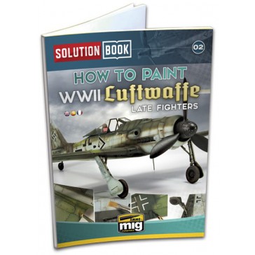 SOLUTION BOOK WWII LUFTWAFFE LATE FIGHTER ENG.