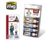 RAF WWII PILOT - FIGURE SET 4 JARS 17 ML