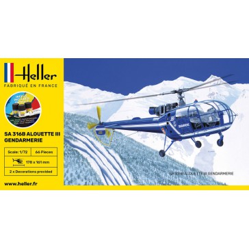 Sa Alouette Iii Gendarmerie  1/72