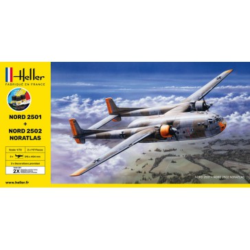 Nord 2501 + 2502 Noratlas  1/72