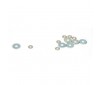 DISC.. 3.6 x 10mm Washers (6)