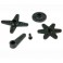 SERVO HORN SET FOR SC1256/57/58 & SC0251/52/54