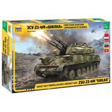 1/35 SOVIET SELF PR. ANTI-AIRCRAFT GUN ZSU-23-4M SHILKA