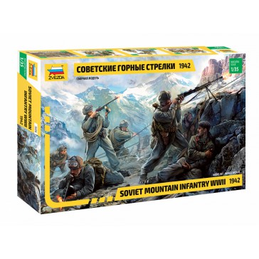 1/35 SOVIET MOUNTAIN TROOPS WWII (RR) **