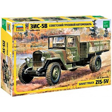 1/35 ZIS-5B SOVIET TRUCK (RR) (8/21) *