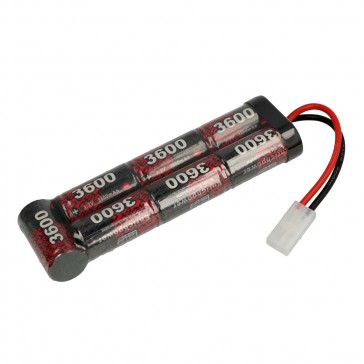 NiMH Battery 3600mAh 8,4V Stick Pack Tamiya Plug