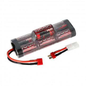 NiMH Battery 4000mAh 8,4V Hump Pack T-Plug & Tamiya