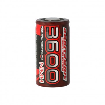 NiMH Battery 3600mAh 1,2V Sub-C single cell