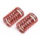 DISC.. SHOCK SPRING 13.8x27x1.5mm 8.5COILS (METALLIC RED)