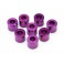 DISC.. SPACER 4X8X6.5MM(PURPLE/8PCS)