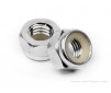 Aluminum Lock Nut M5 (Silver/10Pcs)