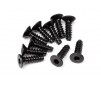 Tp. Flat Head Screw M3X10Mm (Hex Socket/10Pcs)