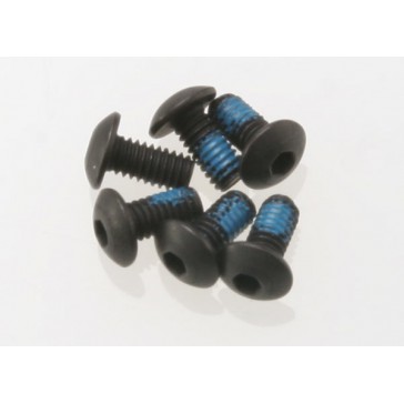 Screws, 2.5x5mm button-head machine (hex drive) (6)