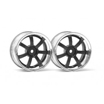 Rays Gram Lights 57S-Pro Chrome/Gunmet. 9Mm Offset