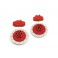 E10 Brake Disc & Caliper Set (Red)