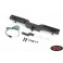 Oxer Steel Rear Bumper w/ Towing Hook, Brake Lenses + LED Li