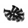 Flat Head Screw M4X12Mm (Hex Socket/10Pcs)