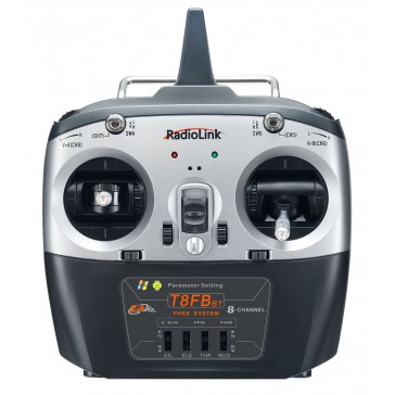 T8FB 8-Channels radio with Bluetooth  (Mode 1) with R8EF Receiver