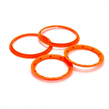 Beadlock Set, Inner & Outer Flour Orange(2): 5T