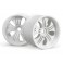 DISC.. TREMOR WHEEL WHITE (115X70MM 7 INCH/2PCS