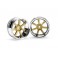 Rays Gram Lights 57S-Pro Chrome/Gold (9Mm Offset)