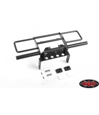 Oxer Steel Front Winch Bumper w/ IPF Lights