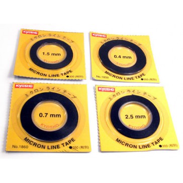 Black Micron Tape 0.7mm x 8m