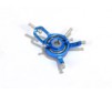 DISC.. Metal Swash v2 w/ Steel Ball Links & Rear AR Pin-Blue (MCPX)