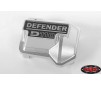Defender D110 Diff Cover for Traxxas TRX-4 (Silver)