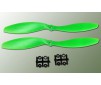 DISC..  Hélice Gemfan SF push 12x4,5 vert (2 pcs)