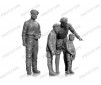 WWII French Tank Crew (4) 1/35